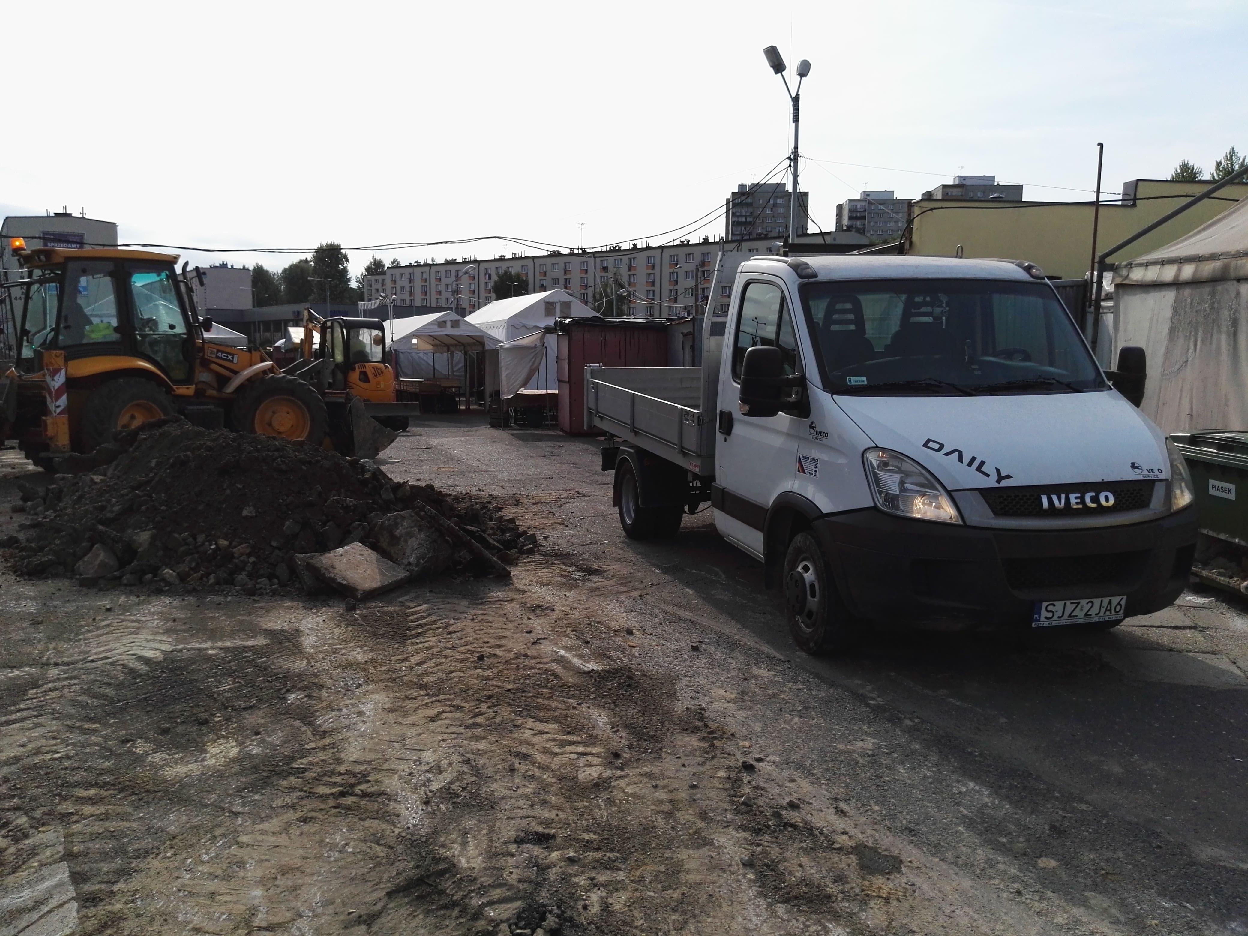 Usługi transportowe Iveco Daily